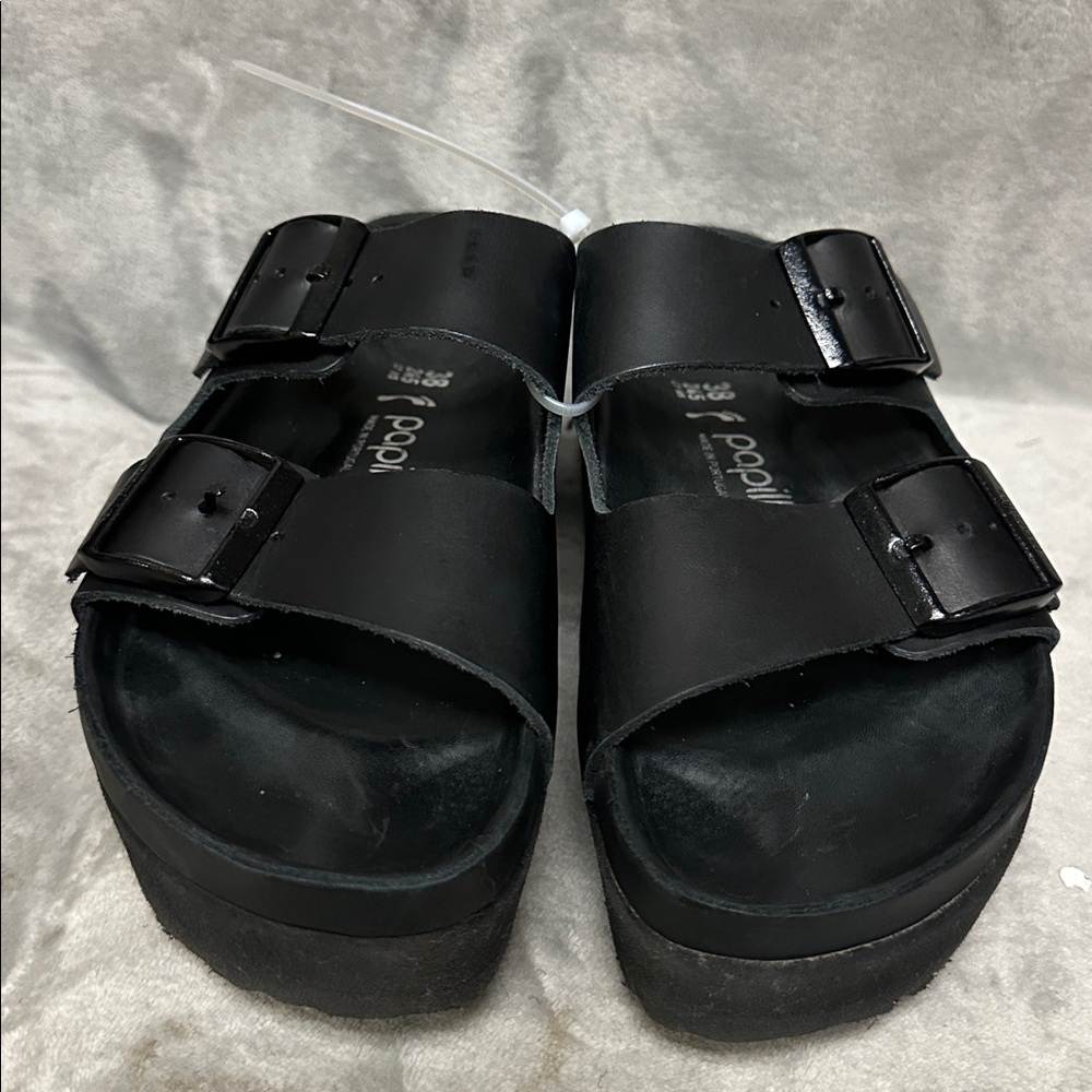 Birkenstock Papillio  Arizona Exquisite Chunky Slide Sandals Size 38 - Picture 4 of 8